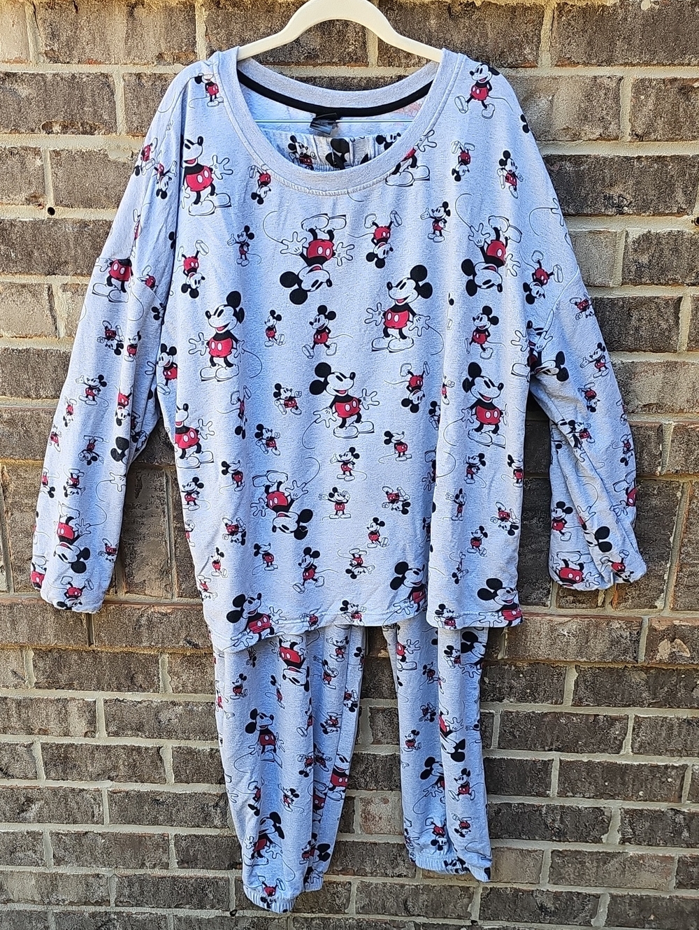 Soft Cozy Mickey Mouse PJ Set SIZE XXL